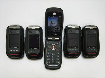 EXCELLENT CONDITION LOT 5 MOTOROLA BARRAGE V860 VERIZON WATER 