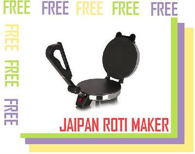 JAIPAN (JUMBO)** ROTI CHAPATI TORTILLA MAKER (with 3 amazing FREE 