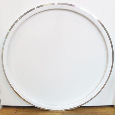 SUPER LIGHT KinLin XR 300 Fixed Gear or Road Two Rim Rims 700c White 