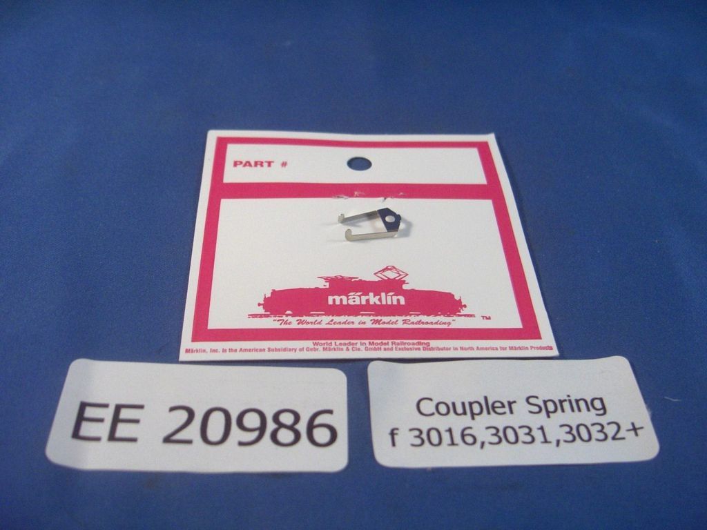 EE 20986 Marklin HO Coupler Spring 209860 f 3016 3031 3064 3065 3069 