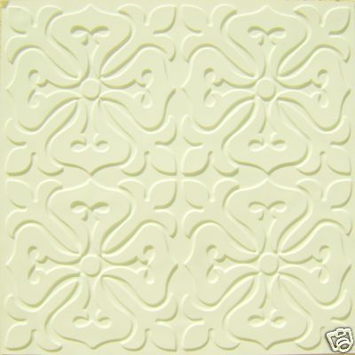 101 creme matt faux tin ceiling tiles looks like tin