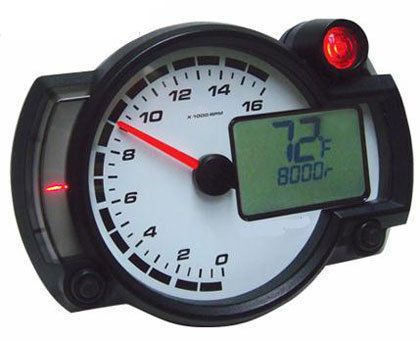 KOSO BA015000 RX2 NR GP STYLE SPEEDOMETER GAUGE RX2NR TACHOMETER TACH 