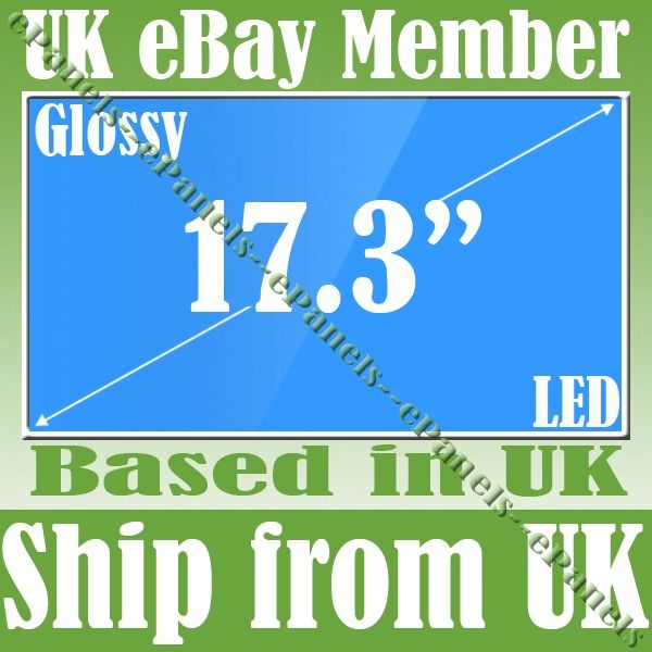 17.3” LED (BR) Screen for LTN173KT01 K01 [Bottom Right Compatible]