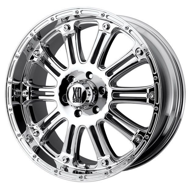 KMC XD795 HOSS XD79579068218 17X9 18MM OFFSET 6X5.5 CHROME SINGLE RIM