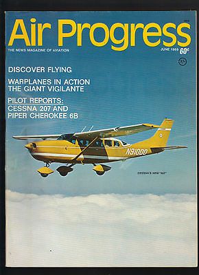   1969 Warplanes Giant Vigilante Cessna 207, Piper Cherokee 6B, P 51