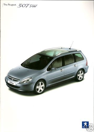 peugeot 307 sw 2004 05 uk market brochure s se