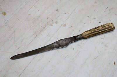 Antique Horn Knife Joseph Rodgers Cutler For His Majesty mark England 