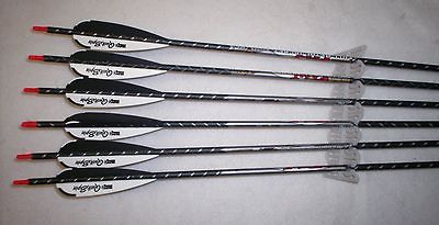 Easton ST Axis Full Metal Jacket Arrows 340 Carbon/Alum w/Quikspin 