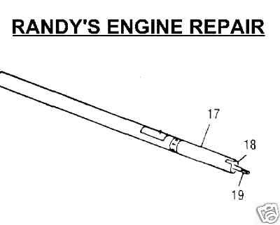 44 flexible drive shaft mcculloch trimmer 218285 