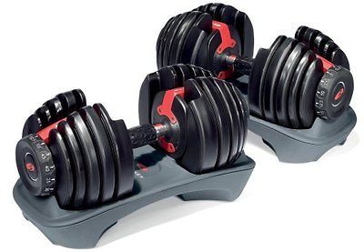 New Bowflex SelectTech Dumbell 552 Adjustable Dumbbells Set (Pair 