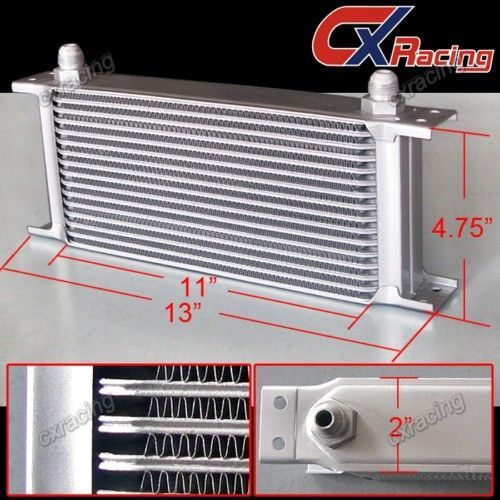 16 row transmission engine oil cooler bmw e30 e36 e46  51 