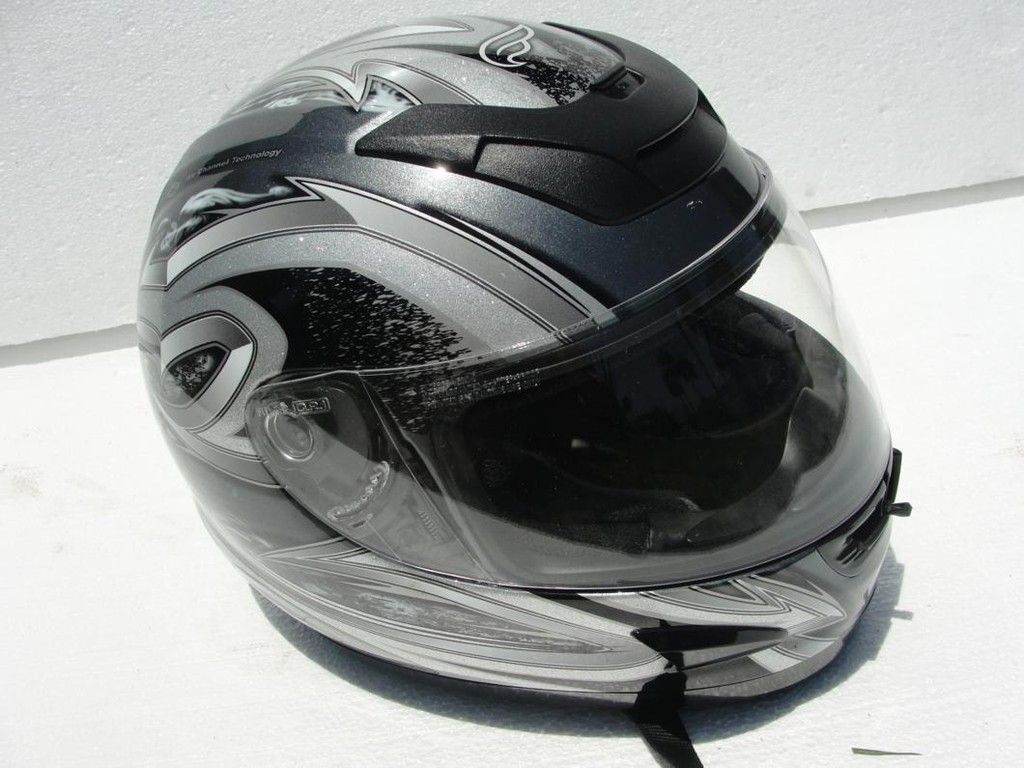 GRAPHITE GRAY FULMER FULL FACE   N3 SPORTBIKE MOTORCYCLE HELMET AF 