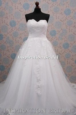 Wedding dress bridal gown 1327 Sposa tulle Secreto ball gown size 8 