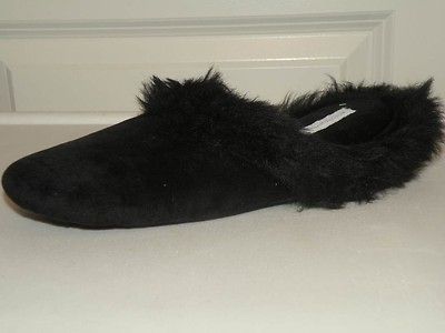 10 Large CHARTER CLUB Flat Mule Scuff slippers Bed shoes womens 