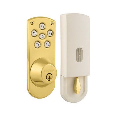 Kwikset 907 Powerbolt L03 SMT CP Deadbolt Featuring SmartKey, Polished 