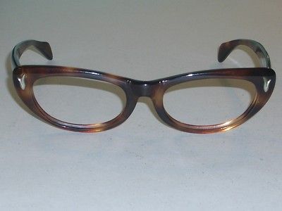 VINTAGE B&L RAY BAN THICK TORTOISE ALITA CATS EYE SUNGLASS/EYEGL​ASS 