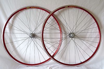 Mavic CXP 33 Bicycle Bike Cycling Shimano Dura Ace 7800 Wheels Set Red 
