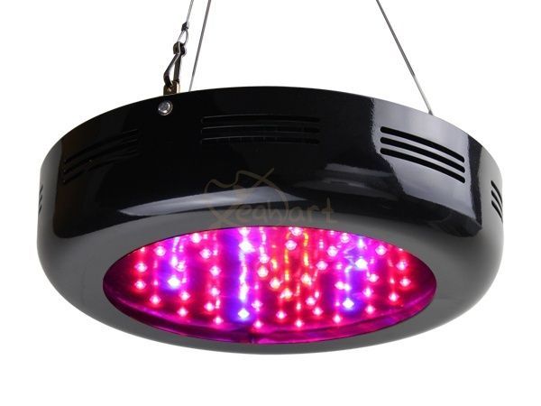 90W New 2012 Hydro LED Grow Light UFO Red Blue Orange 90w 45*3w