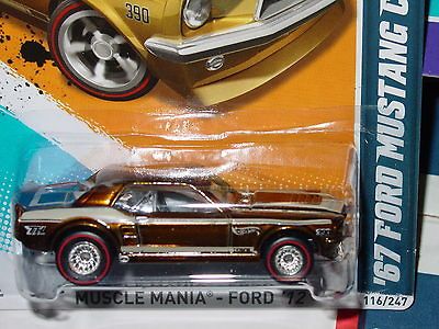 Hot Wheels Broken Windshield Error 2012 Super Treasure Hunt 67 Ford 