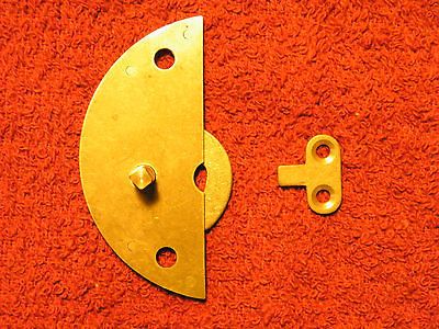 seth thomas no 2 door latch new brass time left