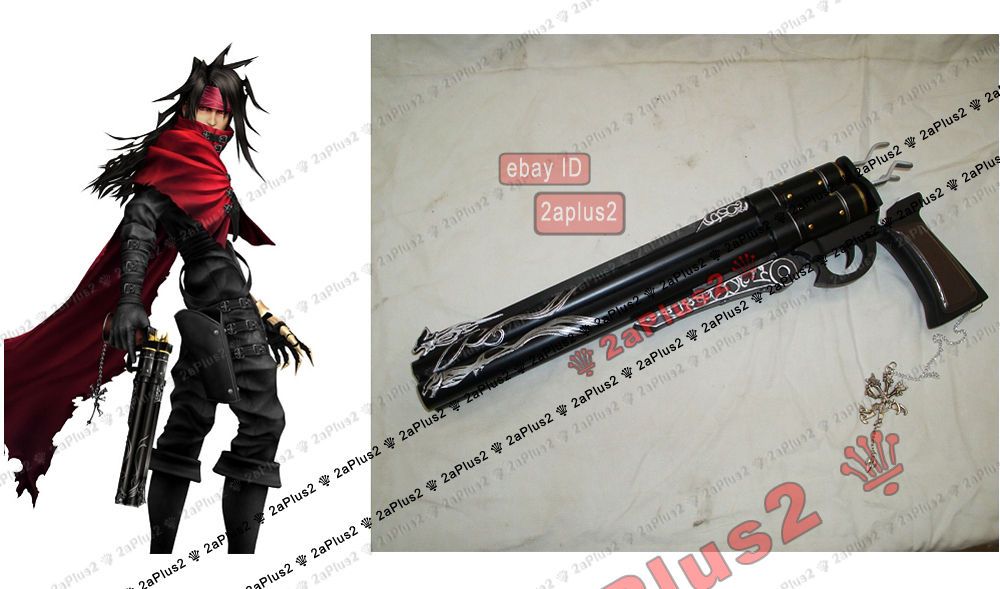 vincent final fantasy 7 ff vii cosplay gun pestol from