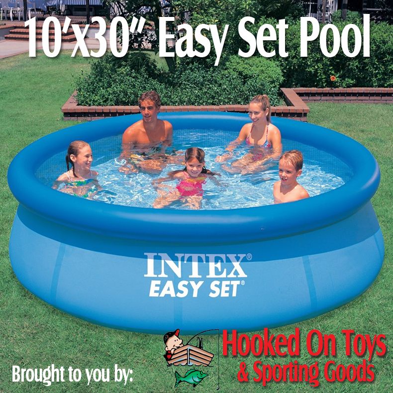   10 ft x 30 in Round Easy Set Above Ground Swimming Pool 56920