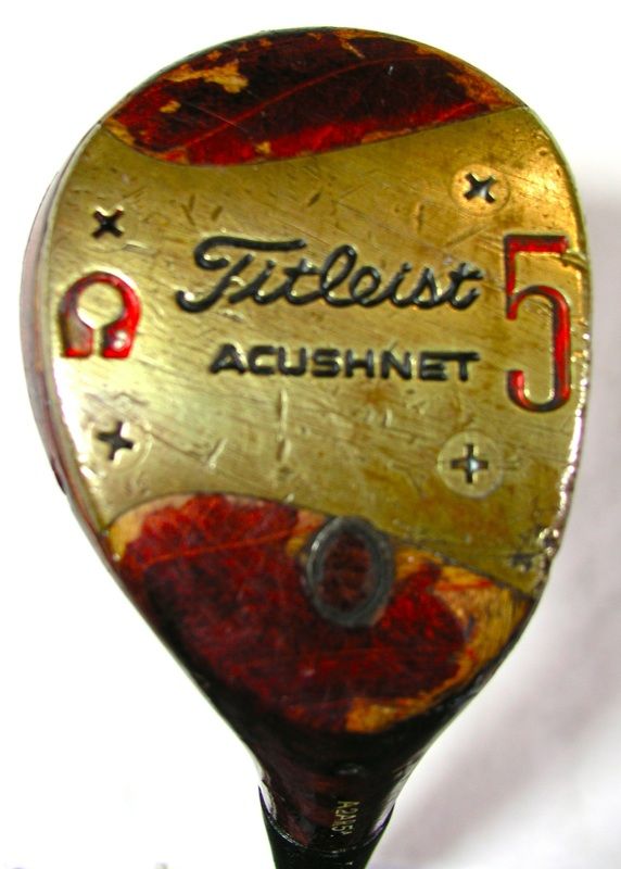 womens juniors vintage titleist acushnet 5 wood rh