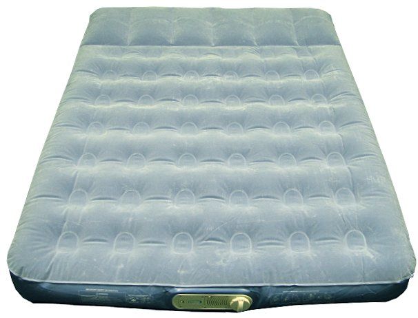 new aerobed pillowtop air camping mattress queen battery operated 