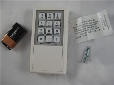 Ademco 5827 Wireless Keypad with New Battery