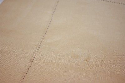 Waterford Linens Addison Butter 70 x 104 Linen Tablecloth Table 