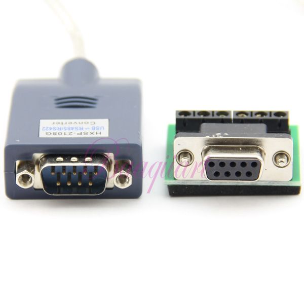 Hexin USB 2 0 to RS422 RS 422 RS485 Converter Adapter Serial Win7 64 