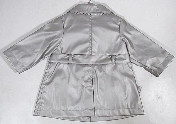 AGATHA RUIZ DE LA PRADA Lovely rain coat jacket heart baby (silber 