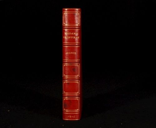 1905 First Edition Madame Geoffrin Janet Aldis Enlightenment