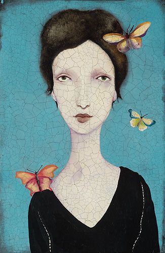 Casandra Barney Etta Butterflies Giclee Canvas 248 250