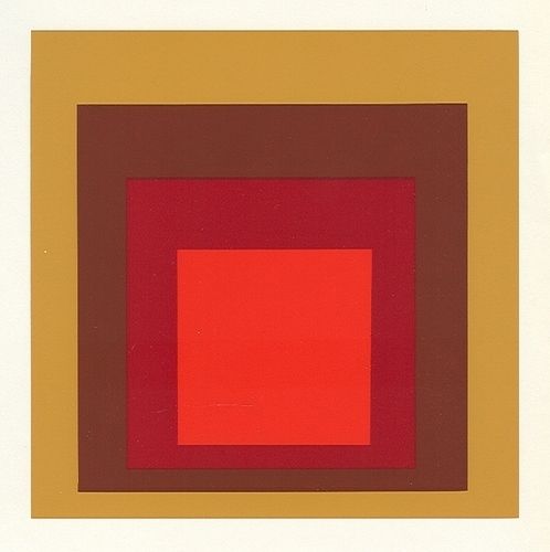 Josef ALBERS silkscreen Homage to the Square