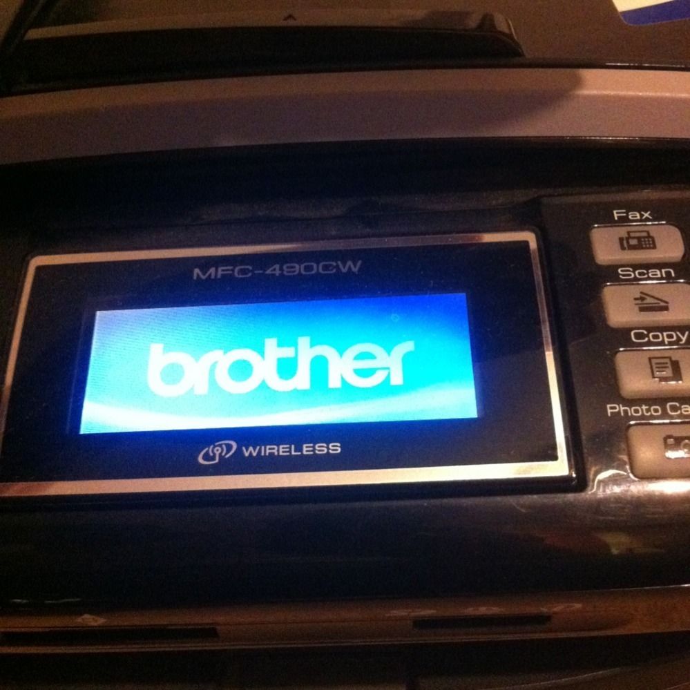 Brother All in One Wireless Printer MFC 490CW