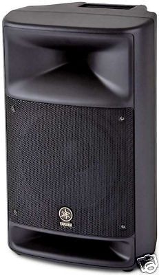 yamaha msr250 10 250 watt powered pa speaker new time