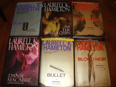 Laurell K. Hamilton Anita Blake Vampire Hunter Novels HC/DJ VG 14 19 