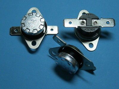 pcs Temperature Switch Thermostat 45°C N.O. KSD301 Normal Open