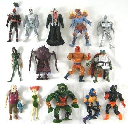 BANDAI/ MATTEL/ ANIME/HE MAN/ POWER RANGERS FIGURES   MANY TO CHOOSE 