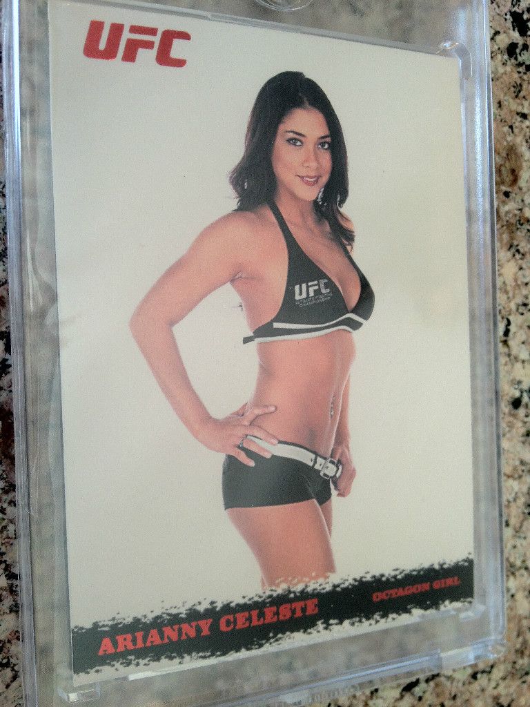 2009 Topps UFC Round 1 Red Base Arianny Celeste 1 1