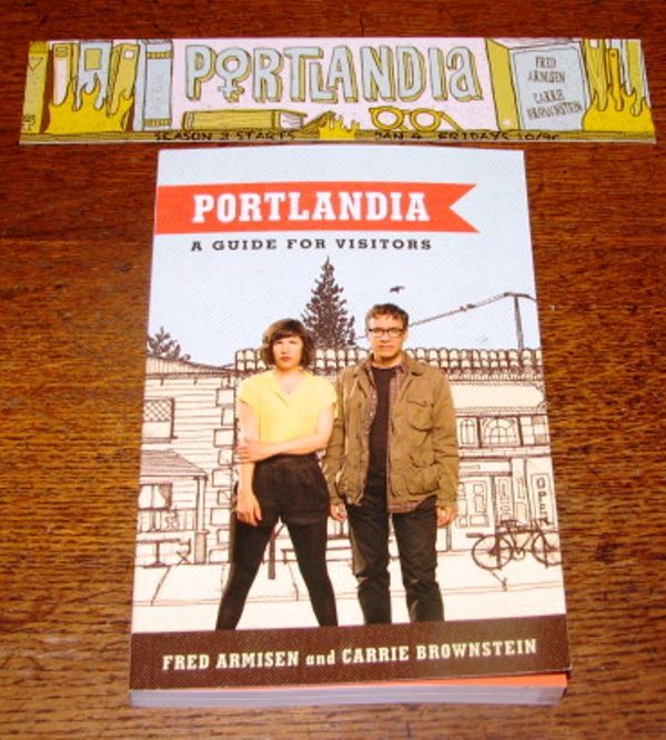 Portlandia 2X Signed by Fred Armisen Carrie Brownstein 1st Edition 1st 