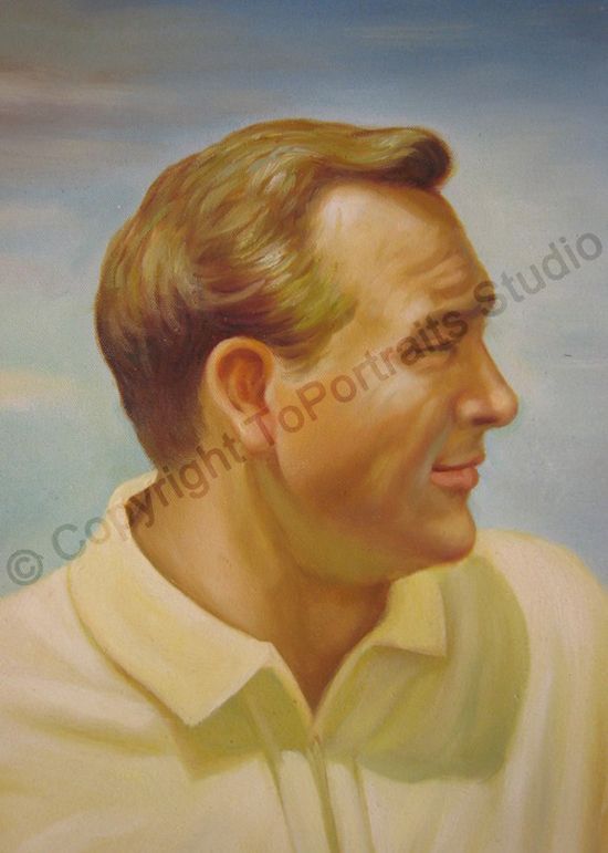 details title arnold palmer the king size 36 x 24