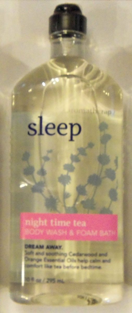 Bath And Body Works Aromatherapy Sleep Night Time Tea Wash Foam Bath 