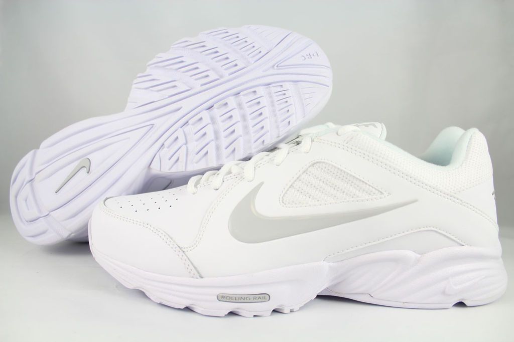 NIKE VIEW III 3 WIDE E WHITE/NEUTRAL GRAY/PALE BLUE WALKING MENS ALL 