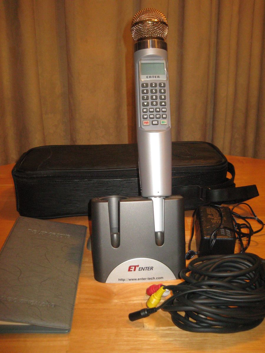 Enter Tech Magic Singalong Multi Media Microphone English