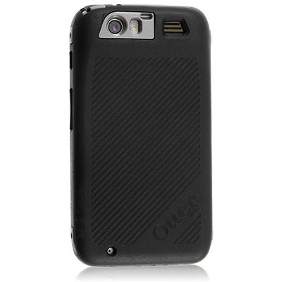   Defender Case & Holster for Motorola Atrix HD Black Gray Belt Clip OEM