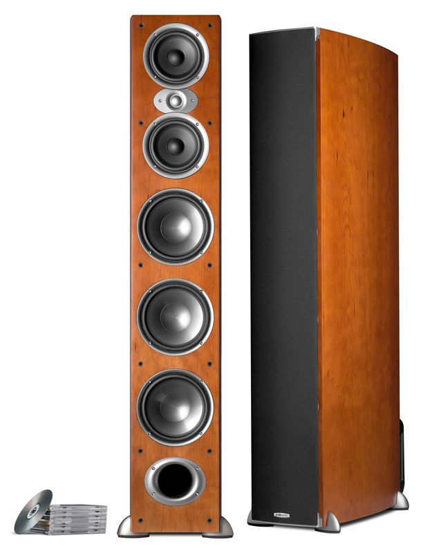   tower loudspeaker polk audio polk rti a series flagship tower reg $