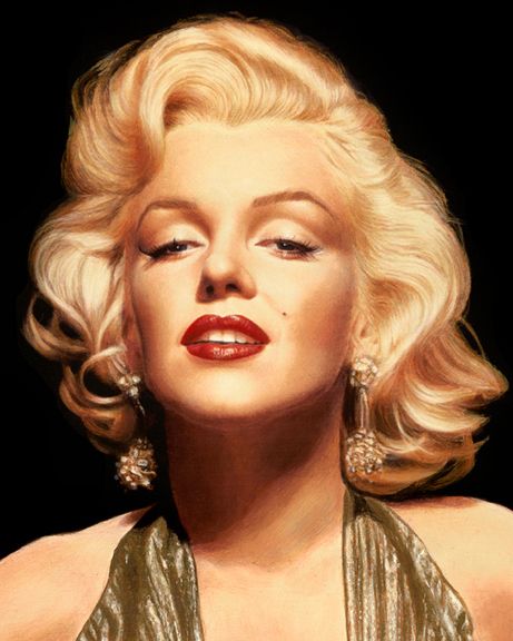   Monroe Golden Goddess by Brian Babinski   Limited Edition Fine Art