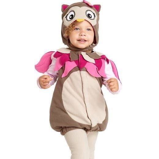   Old Navy Baby Toddler Girl Owl 3P Halloween Costume 3 6 Months